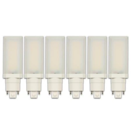 Westinghouse Lighting 5148120 9W 26W Equivalent Horizontal Direct Install 3500K Dimmable LED Light Bulb - G24Q & GX24Q Base - Pack of 6
Westinghouse Lighting 5148120 9W 26W Equivalent Horizontal Direct Install 3500K Dimmable LED Light Bulb - G24Q & GX24Q Base - Pack of 6