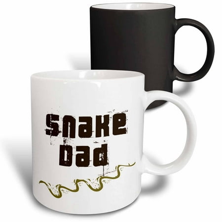 3dRose Snake Dad - for snake reptile lovers enthusiasts and pet owners - with curvy track marks - Serpentes Magic Transforming Mug 11oz
3dRose Snake Dad - for snake reptile lovers enthusiasts and pet owners - with curvy track marks - Serpentes Magic Transforming Mug 11oz