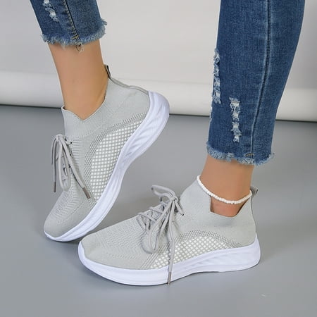 XIAQUJ Women Sneakers Fashionable Color Matching New Pattern Summer Mesh Breathable Comfortable Lightweight Non Slip Lace up Casual Shoes Women s Fashion Sneakers Grey 7.5(39)
XIAQUJ Women Sneakers Fashionable Color Matching New Pattern Summer Mesh Breathable Comfortable Lightweight Non Slip Lace up Casual Shoes Women s Fashion Sneakers Grey 7.5(39)