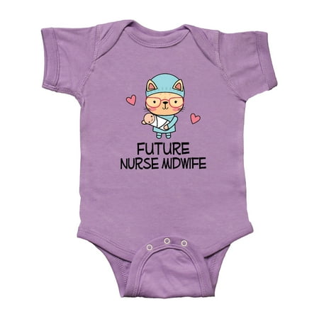 Inktastic Future Nurse Midwife Gift Gift Baby Girl Bodysuit