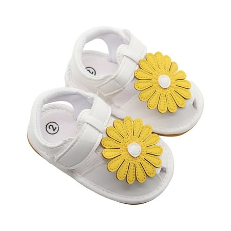 allshope Infant Baby Girls Sandals Flower Decor Anti-Slip Soft Sole Princess Shoes Beach Slipper Toddler First Walkers Shoes
allshope Infant Baby Girls Sandals Flower Decor Anti-Slip Soft Sole Princess Shoes Beach Slipper Toddler First Walkers Shoes