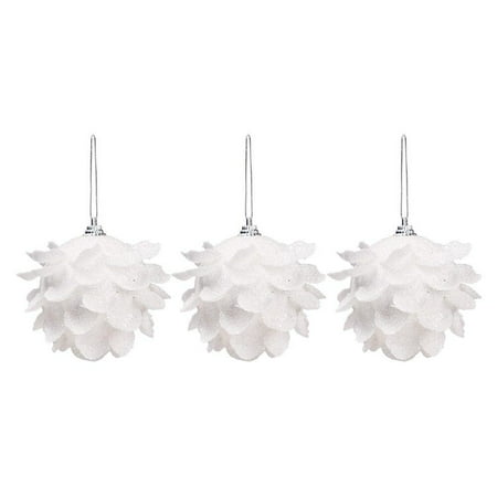 Christmas Ball Hanging Pendant 3pcs Petal Shape Christmas Tree Decoration Foam Snow Ball Lightweight White Glitter
Christmas Ball Hanging Pendant 3pcs Petal Shape Christmas Tree Decoration Foam Snow Ball Lightweight White Glitter
