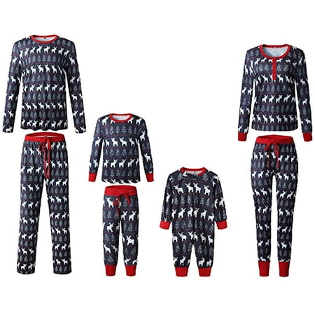 Family Matching Christmas Pajamas Set with Reindeer Women Men Kids Pajamas Sleepwear Nightwear Outfit
Family Matching Christmas Pajamas Set with Reindeer Women Men Kids Pajamas Sleepwear Nightwear Outfit