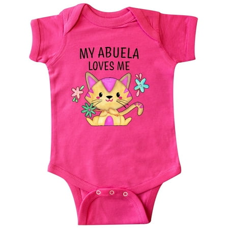 Inktastic My Abuela Loves Me with Cute Kitten and Flowers Gift Baby Boy or Baby Girl Bodysuit
Inktastic My Abuela Loves Me with Cute Kitten and Flowers Gift Baby Boy or Baby Girl Bodysuit
