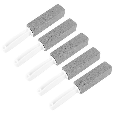 5Pcs Pumice Cleaning Stone with Handle Toilet Bowl Cleaning Brush Cleaner Hard Water Ring Remover
5Pcs Pumice Cleaning Stone with Handle Toilet Bowl Cleaning Brush Cleaner Hard Water Ring Remover
