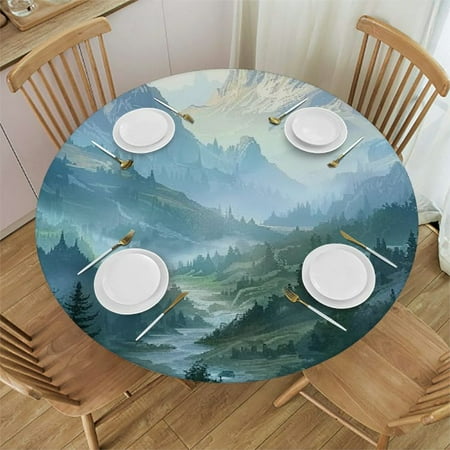 Patifu Fantasy Painting Round Table Cover Stain Resistant Washable Indoor Outdoor Tablecloth Kitchen Dining Wedding Parties Table Cloth 100% Polyester Fiber 46-50
Patifu Fantasy Painting Round Table Cover Stain Resistant Washable Indoor Outdoor Tablecloth Kitchen Dining Wedding Parties Table Cloth 100% Polyester Fiber 46-50