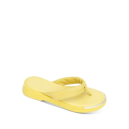 KENNETH COLE NEW YORK Womens Yellow Slightly Contoured Footbed Puffy Strap Comfort Athens Round Toe Wedge Slip On Flip Flop Sandal 8 M
KENNETH COLE NEW YORK Womens Yellow Slightly Contoured Footbed Puffy Strap Comfort Athens Round Toe Wedge Slip On Flip Flop Sandal 8 M