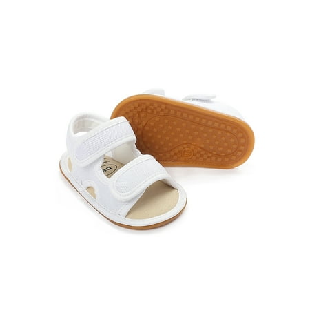 Colisha Newborn Flat Sandal Summer Crib Shoes Beach Sandals Indoor Outdoor Lightweight Fisherman White 6-12 months
Colisha Newborn Flat Sandal Summer Crib Shoes Beach Sandals Indoor Outdoor Lightweight Fisherman White 6-12 months