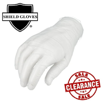 Clear Disposable Vinyl Powder Free Gloves Industrial Grade Food Safe Heavy Duty 5 Mil 1000 Count - Size Large
Clear Disposable Vinyl Powder Free Gloves Industrial Grade Food Safe Heavy Duty 5 Mil 1000 Count - Size Large
