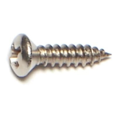 #4 x 1/2 18-8 Stainless Steel Phillips Oval Head Sheet Metal Screws SMSOSS-068
#4 x 1/2 18-8 Stainless Steel Phillips Oval Head Sheet Metal Screws SMSOSS-068