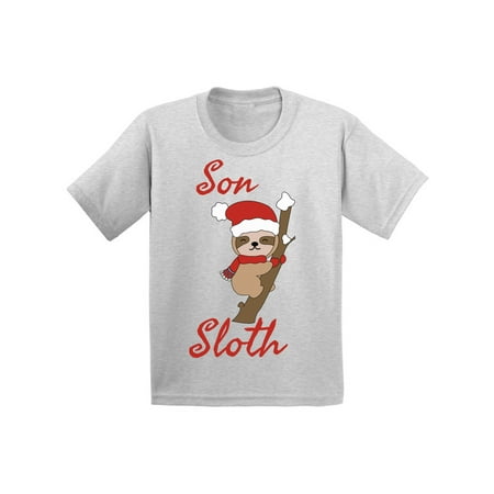 Awkward Styles Toddler Christmas Shirt for Toddler Girls Christmas Shirt for Toddler Boys Son Sloth T-Shirt
Awkward Styles Toddler Christmas Shirt for Toddler Girls Christmas Shirt for Toddler Boys Son Sloth T-Shirt