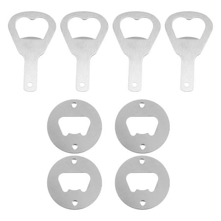 TOYMYTOY 8Pcs Beer Caps Lifters Bottle Openers DIY Bottle Openers Bottle Lifters (Silver)
TOYMYTOY 8Pcs Beer Caps Lifters Bottle Openers DIY Bottle Openers Bottle Lifters (Silver)