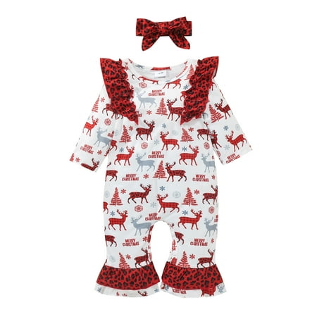 Ma&Baby Newborn Baby Boy Girl Christmas Jumpsuit Long Sleeve Ruffle Pants Romper Onesies
Ma&Baby Newborn Baby Boy Girl Christmas Jumpsuit Long Sleeve Ruffle Pants Romper Onesies