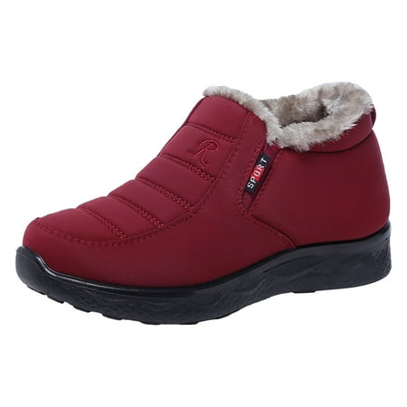 HBFAGFB Winter Boots for Women Plus Velvet and Thickened Non Slip Outdoor Casual Shoes Red Size 38
HBFAGFB Winter Boots for Women Plus Velvet and Thickened Non Slip Outdoor Casual Shoes Red Size 38