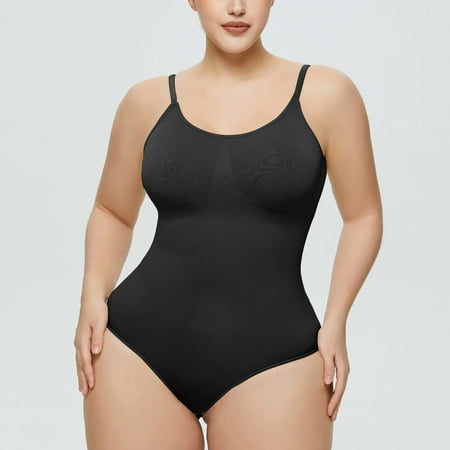 JNGSA Bodysuit for Women Tummy-Control Shapewear Seamless Sculpting Thong Body Shaper Tight Fitting Shapewear Black
JNGSA Bodysuit for Women Tummy-Control Shapewear Seamless Sculpting Thong Body Shaper Tight Fitting Shapewear Black