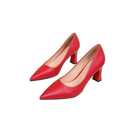 Tenmix Womens High Heels Pointed Toe Pumps Slip On Dress Pump Shoes Comfort Heeled Sandals Ladies Lightweight Fashion Work Shoe Red 5
Tenmix Womens High Heels Pointed Toe Pumps Slip On Dress Pump Shoes Comfort Heeled Sandals Ladies Lightweight Fashion Work Shoe Red 5