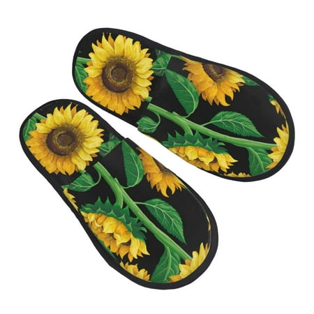 Bingfone Sunflower 1 House Slippers for Women Men with Soft Rubber Sole Slip On for Indoor/Outdoor-Large
Bingfone Sunflower 1 House Slippers for Women Men with Soft Rubber Sole Slip On for Indoor/Outdoor-Large