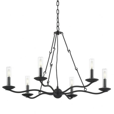 6 Light Chandelier-23.75 inches Tall and 36 inches Wide Bailey Street Home 154-Bel-4955846
6 Light Chandelier-23.75 inches Tall and 36 inches Wide Bailey Street Home 154-Bel-4955846
