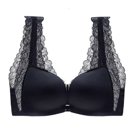 Bra Lace Bra Full Coverage Wireless Sleep Bras for Women Front Closure Solid Sport Bra
Bra Lace Bra Full Coverage Wireless Sleep Bras for Women Front Closure Solid Sport Bra