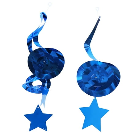 30pcs Birthday Party Spiral Ornaments Star Shape Spiral Scene Layout PVC Hanging Swirls Party Decorations Pendants (Blue 18 Single Spiral With Star Tag + 12 Double Helix Pendant)
30pcs Birthday Party Spiral Ornaments Star Shape Spiral Scene Layout PVC Hanging Swirls Party Decorations Pendants (Blue 18 Single Spiral With Star Tag + 12 Double Helix Pendant)