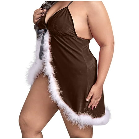 OVTICZA 2PCS Womens Front Closure Babydoll Bra and Panty Sets Sexy Teddy Lingerie Feather Christmas Red Lingerie Set L Coffee
OVTICZA 2PCS Womens Front Closure Babydoll Bra and Panty Sets Sexy Teddy Lingerie Feather Christmas Red Lingerie Set L Coffee