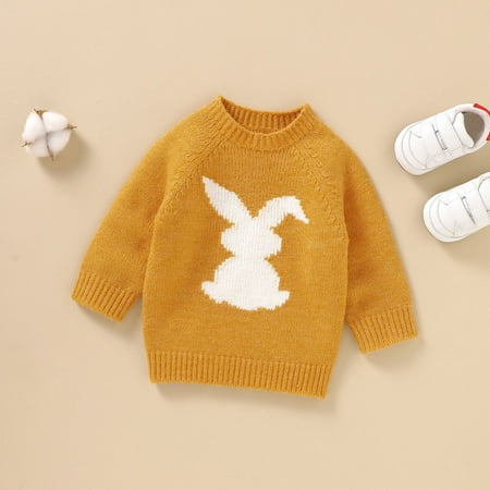 BULLPIANO Infant Toddler Baby Girl Boy Bunny Print Knit Sweater Pullover Sweatshirt Warm Long Sleeve Shirt Tops Knitted Fall Winter Clothes
BULLPIANO Infant Toddler Baby Girl Boy Bunny Print Knit Sweater Pullover Sweatshirt Warm Long Sleeve Shirt Tops Knitted Fall Winter Clothes