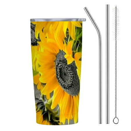FANNA Sunflowers 20oz Stainless Steel Car Straw Cup with Straw High Quality 304 Stainless Steel 20oz
FANNA Sunflowers 20oz Stainless Steel Car Straw Cup with Straw High Quality 304 Stainless Steel 20oz
