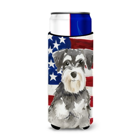 Carolines Treasures CK1722MUK Patriotic USA Schnauzer 2 Michelob Ultra Hugger for slim cans Slim Can multicolor
Carolines Treasures CK1722MUK Patriotic USA Schnauzer 2 Michelob Ultra Hugger for slim cans Slim Can multicolor