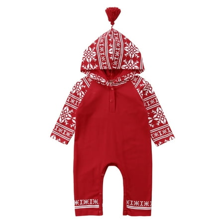 Christmas Clothes Snowflake Print Long Sleeve Romper Newborn Infant Baby Girl Boy Jumpsuit Set
Christmas Clothes Snowflake Print Long Sleeve Romper Newborn Infant Baby Girl Boy Jumpsuit Set