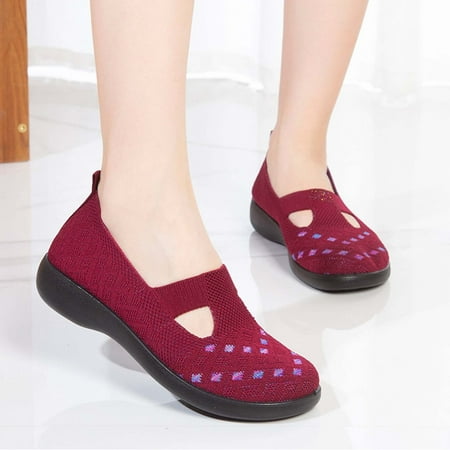 uikmnh Women Shoes Womens Shoes Ethnic Style Casual Shoes Summer Hollow Breathable Flat Heel Soft Sole Casual Shoes Red 7
uikmnh Women Shoes Womens Shoes Ethnic Style Casual Shoes Summer Hollow Breathable Flat Heel Soft Sole Casual Shoes Red 7