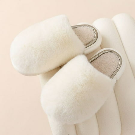 CoCopeaunt Winter Women Fur Slippers Warm Plush Slippers Home Flat Floor Indoor Slippers Autumn Home Soft Bedroom Winter Home Slippers
CoCopeaunt Winter Women Fur Slippers Warm Plush Slippers Home Flat Floor Indoor Slippers Autumn Home Soft Bedroom Winter Home Slippers