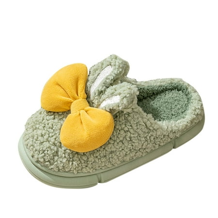 Qufokar Flip Flops Slippers for Women Fuzzy Bunny Slippers for Women Fashion Women Slippers Autumn And Winter Flat Bottom Non Slip Solid Color Bow Plush Warm And Comfortable
Qufokar Flip Flops Slippers for Women Fuzzy Bunny Slippers for Women Fashion Women Slippers Autumn And Winter Flat Bottom Non Slip Solid Color Bow Plush Warm And Comfortable