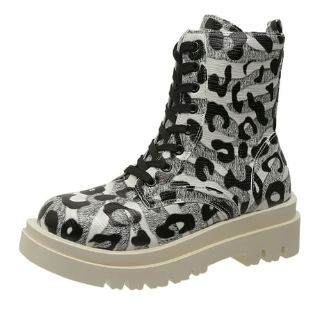 Women S Ankle Boots Winter Simple Natural Versatile Fashion Round Toe Large Size Leopard Print Boots
Women S Ankle Boots Winter Simple Natural Versatile Fashion Round Toe Large Size Leopard Print Boots