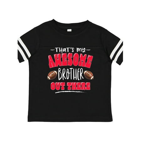 Inktastic That s My Awesome Brother Out There with Footballs Gift Toddler Boy or Toddler Girl T-Shirt
Inktastic That s My Awesome Brother Out There with Footballs Gift Toddler Boy or Toddler Girl T-Shirt