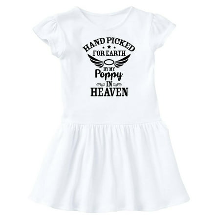 Inktastic Handpicked for Earth By My Poppy in Heaven with Angel Wings` Gift Baby Girl Dress
Inktastic Handpicked for Earth By My Poppy in Heaven with Angel Wings` Gift Baby Girl Dress