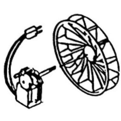 BROAN Bathroom Fan Motor & Blower Wheel 1 Pack