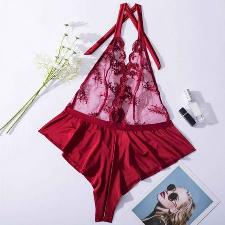 nsendm Europe And The United States Sexy Embroidery Independent Station Summer New Underwear Garter Body Womens Sleepwear Sexy Underwear Red X-Large
nsendm Europe And The United States Sexy Embroidery Independent Station Summer New Underwear Garter Body Womens Sleepwear Sexy Underwear Red X-Large