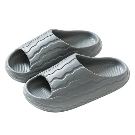 Up to 30% off!Kukoosong Flat Sandals for Women Men Home Couple Antiskid Thick Sole Shoes Indoor Outside Soft Soled Slippers Women Sandals Gray 44-45
Up to 30% off!Kukoosong Flat Sandals for Women Men Home Couple Antiskid Thick Sole Shoes Indoor Outside Soft Soled Slippers Women Sandals Gray 44-45