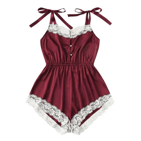 Mackneog Sleep Dress for Women New Fashion Sexy Bodysuit Jumpsuit Lace Satin Silk Sleepwear Lingerie Underwear Polyester Lace Thong Plus Size Panties
Mackneog Sleep Dress for Women New Fashion Sexy Bodysuit Jumpsuit Lace Satin Silk Sleepwear Lingerie Underwear Polyester Lace Thong Plus Size Panties