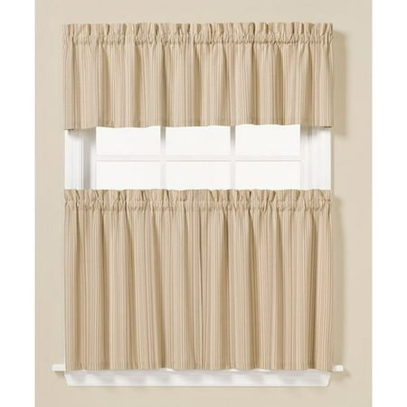 White And Coral Curtains Kitchen Curtains at Kmart