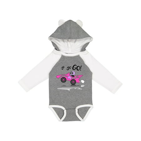 Inktastic Go Go Go! pink racing car Gift Baby Boy or Baby Girl Long Sleeve Bodysuit
Inktastic Go Go Go! pink racing car Gift Baby Boy or Baby Girl Long Sleeve Bodysuit