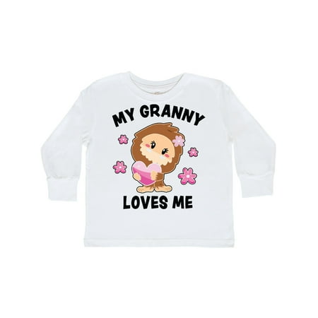 Inktastic My Granny Loves Me with Bigfoot Gift Toddler Toddler Girl Long Sleeve T-Shirt
Inktastic My Granny Loves Me with Bigfoot Gift Toddler Toddler Girl Long Sleeve T-Shirt