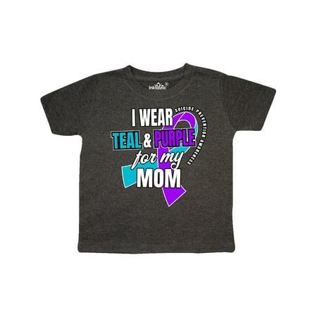 Inktastic Suicide Prevention I Wear Teal and Purple for My Mom Gift Toddler Boy or Toddler Girl T-Shirt
Inktastic Suicide Prevention I Wear Teal and Purple for My Mom Gift Toddler Boy or Toddler Girl T-Shirt