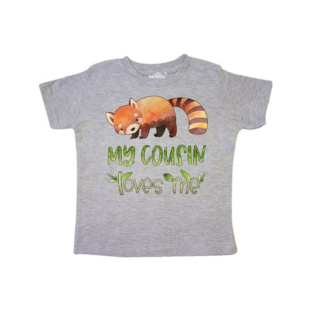 Inktastic My Cousin Loves Me Cute Red Panda Gift Toddler Boy or Toddler Girl T-Shirt
Inktastic My Cousin Loves Me Cute Red Panda Gift Toddler Boy or Toddler Girl T-Shirt