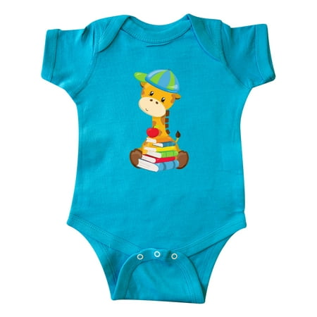 Inktastic Giraffe Going To School Giraffe With Books Gift Baby Boy or Baby Girl Bodysuit
Inktastic Giraffe Going To School Giraffe With Books Gift Baby Boy or Baby Girl Bodysuit