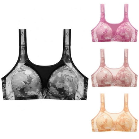 Lingerie for Women Tie-dyed Bras Wirefree Push up Bra Back Closure Full Cup Brassiere Plus Size
Lingerie for Women Tie-dyed Bras Wirefree Push up Bra Back Closure Full Cup Brassiere Plus Size