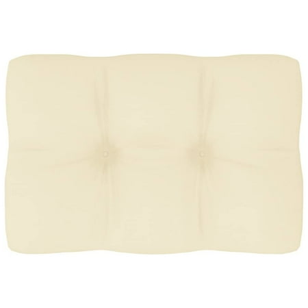 WONISOLI Pallet Sofa Cushion Cream 23.6 x15.7 x4.7