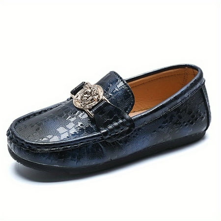 Boys Leather Loafer Shoes Snake Print Casual Slip On Round Toe Oxfords Party Performance Dress Shoes For Children Kids Spring And Summer
Boys Leather Loafer Shoes Snake Print Casual Slip On Round Toe Oxfords Party Performance Dress Shoes For Children Kids Spring And Summer