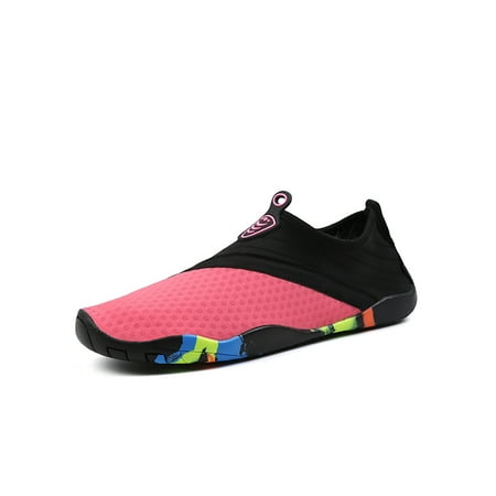 Difumos Womens Mens Beach Shoe Surf Water Shoes Slip On Aqua Socks Summer Lightweight Barefoot Anti-Slip Swim Flats Pink Style A 7.5
Difumos Womens Mens Beach Shoe Surf Water Shoes Slip On Aqua Socks Summer Lightweight Barefoot Anti-Slip Swim Flats Pink Style A 7.5