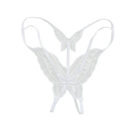 Eyicmarn Women G-String Thong Summer Butterfly Lace Panties Low Waist Elastic Underwear Underpants
Eyicmarn Women G-String Thong Summer Butterfly Lace Panties Low Waist Elastic Underwear Underpants